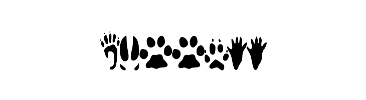 animaltracksPQSEWVRZ  Free Fonts Download
