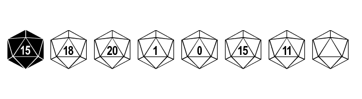 Duodecahedron  Free Fonts Download