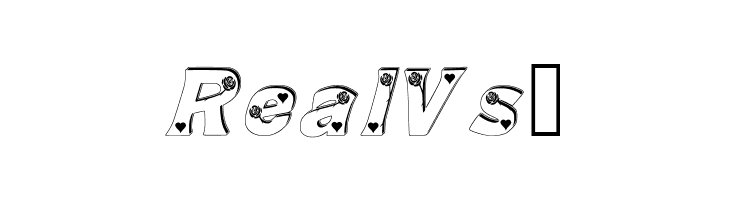 Rose_Heart  Free Fonts Download