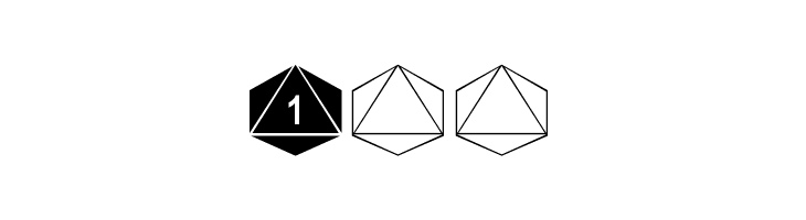 Octohedron  Free Fonts Download