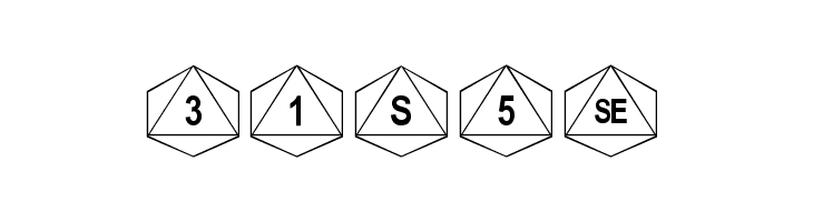 Octohedron  Free Fonts Download