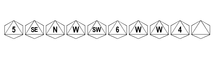 Octohedron  Free Fonts Download