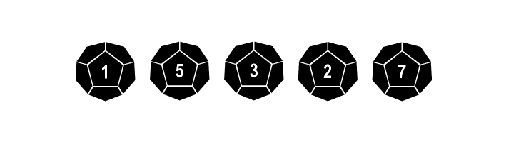 Dodecahedron  Free Fonts Download