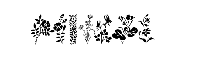 Wildflowers1  Free Fonts Download