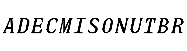 JUstice Mono Oblique  Free Fonts Download
