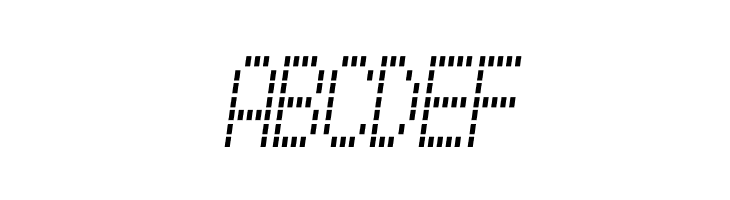 Alpine 7558M  Free Fonts Download