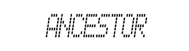 Alpine 7558M  Free Fonts Download