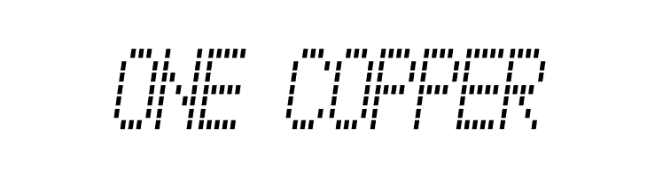 Alpine 7558M  Free Fonts Download