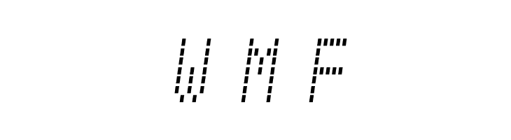 Alpine 7558M  Free Fonts Download