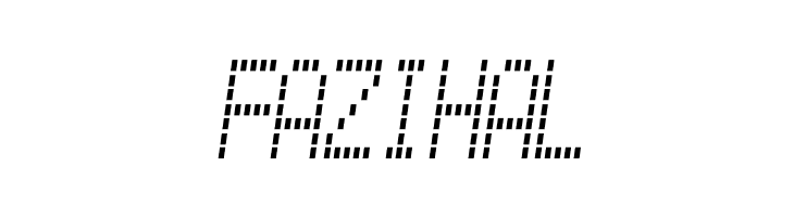 Alpine 7558M  Free Fonts Download