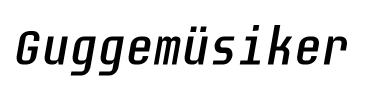 Audimat Mono Oblique  Free Fonts Download