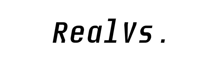 Audimat Mono Oblique  Free Fonts Download