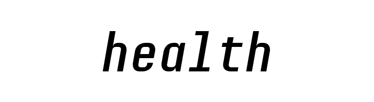 Audimat Mono Oblique  Free Fonts Download