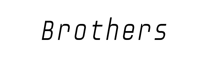 Audimat Mono LightOblique  Free Fonts Download