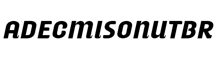 ALusine Oblique  Free Fonts Download