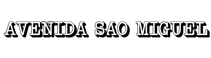 NeoBulletin Extruded  Free Fonts Download