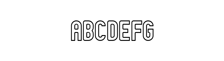 Zillah Modern Ouline  Free Fonts Download