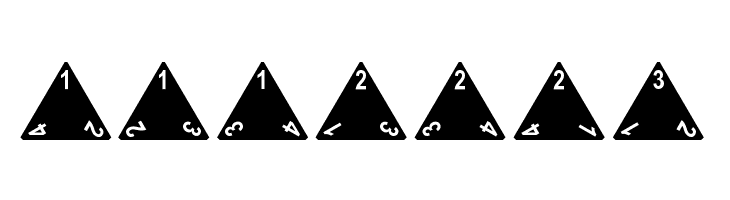 Tetrahedron  Free Fonts Download