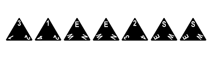 Tetrahedron  Free Fonts Download