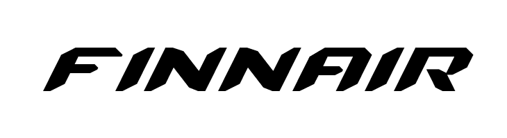 FINNAIR Energon Oblique Font