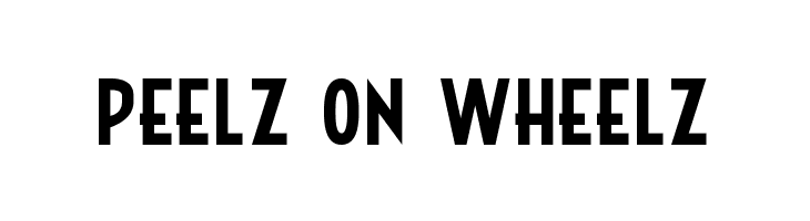 PEELZ%2BON%2BWHEELZ Crystal Deco Font