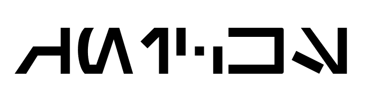 Aurebesh Normal  Free Fonts Download