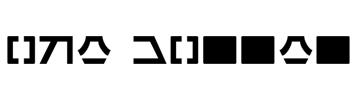 Aurebesh Normal  Free Fonts Download