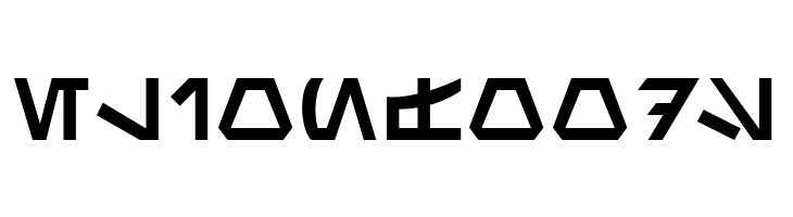 Aurebesh Normal  Free Fonts Download