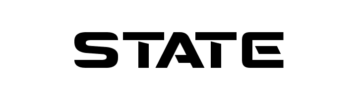 STATE Montalban Font