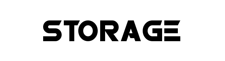 STORAGE Protoculture Font