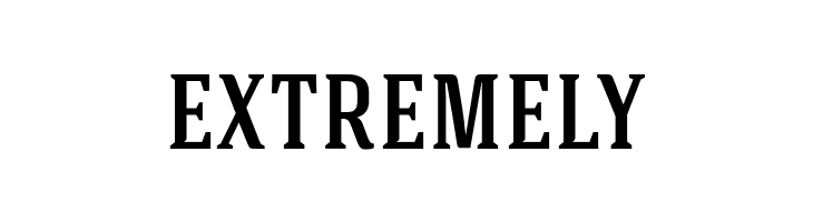 extremely HaginCapsMedium Font