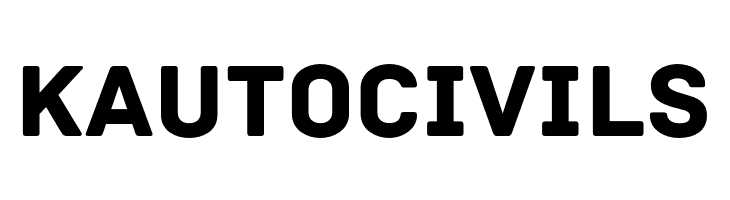 KAUTOCIVILS Archive Font