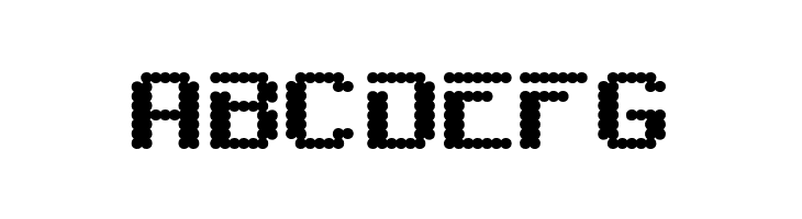 6809 Chargen  Free Fonts Download