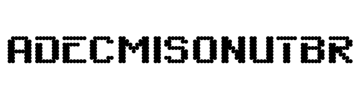 6809 Chargen  Free Fonts Download