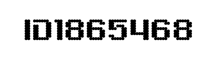 6809 Chargen  Free Fonts Download