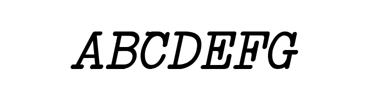 NeoBulletin Italic  Free Fonts Download