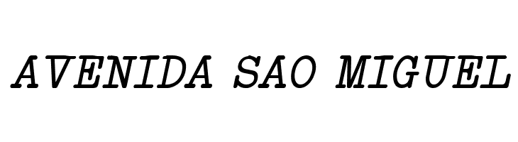 NeoBulletin Italic  Free Fonts Download