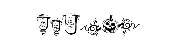 Halloween Borders  Free Fonts Download