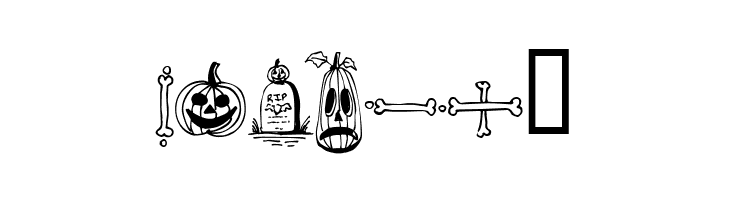Halloween Borders  Free Fonts Download
