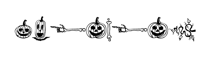 Halloween Borders  Free Fonts Download