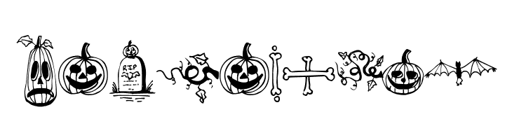Halloween Borders  Free Fonts Download