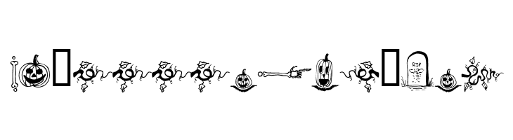 Halloween Borders  Free Fonts Download