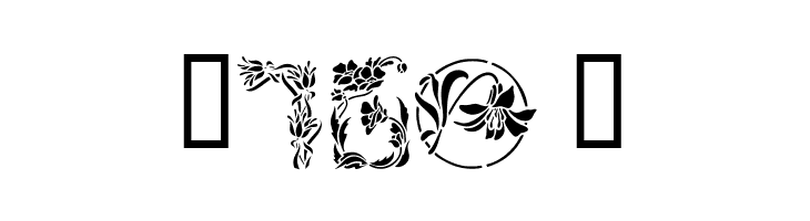 Flowers3  Free Fonts Download