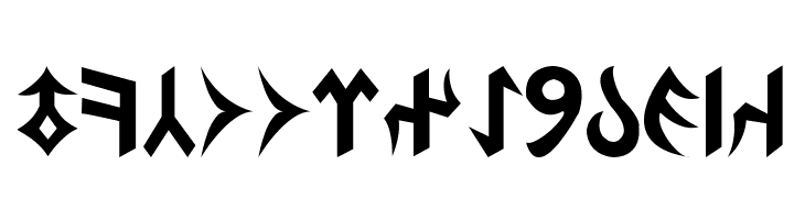 Köktürkish By Tugrul Çavdar  Free Fonts Download