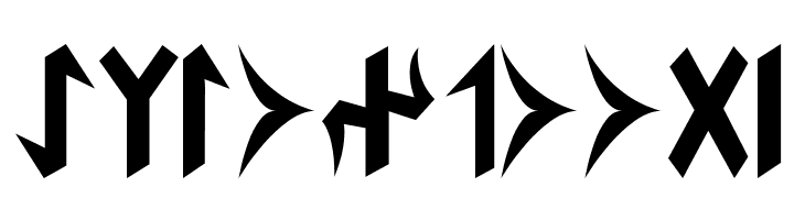 Köktürkish By Tugrul Çavdar  Free Fonts Download