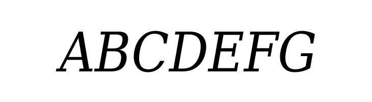 DejaVu Serif Condensed Italic  Free Fonts Download