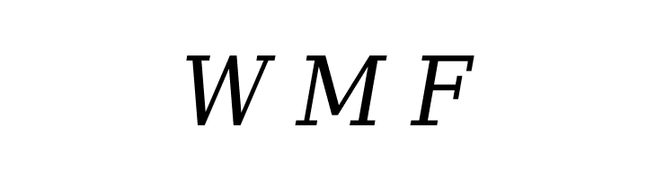 DejaVu Serif Condensed Italic  Free Fonts Download