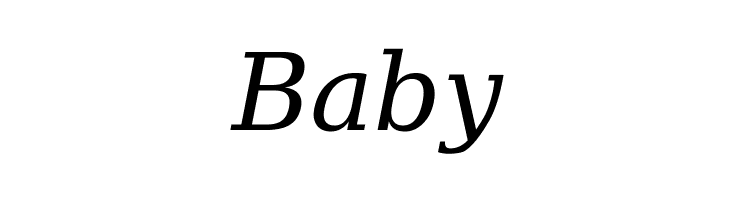 DejaVu Serif Italic  Free Fonts Download