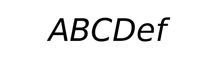 DejaVu Sans Oblique  Free Fonts Download