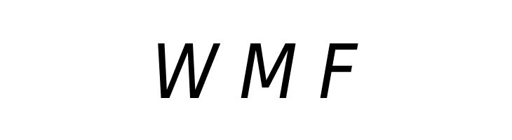 DejaVu Sans Condensed Oblique  Free Fonts Download